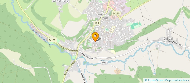 localisation de l'entreprise FOYER DES LOISIRS OUVRIERS NOGENTAIS à NOGENT