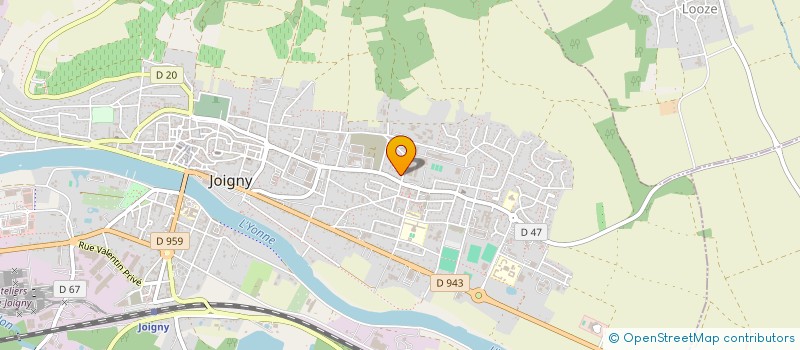 localisation de l'entreprise FOYER DES LYCEENS  JOIGNY