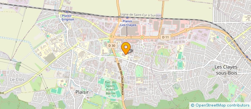 localisation de l'entreprise FOYER DES LYCEENS DU LYCEE JEAN-VILAR à PLAISIR