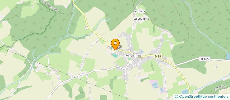 localisation de l'entreprise FOYER DU COLLEGE NORMANDIE MAINE  ANCINNES