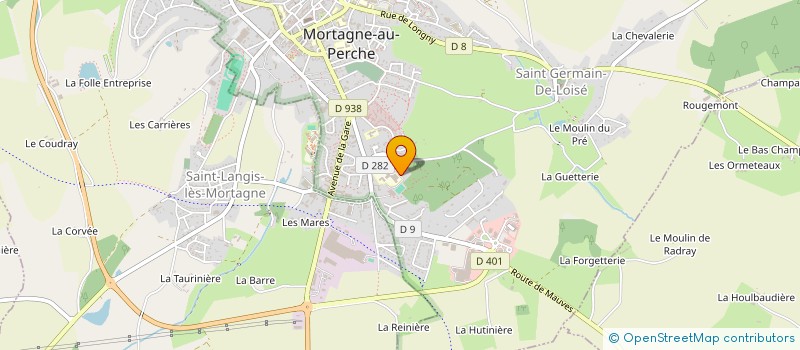 localisation de l'entreprise FOYER EDUCATIF ELEVES LYC J MONNET à MORTAGNE-AU-PERCHE
