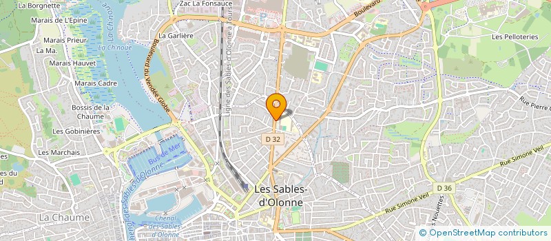 localisation de l'entreprise FOYER ELEVES DU LYCEE MIXTE à LES SABLES D'OLONNE