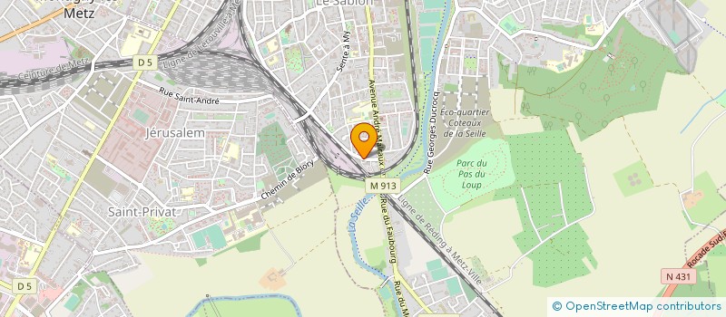 localisation de l'entreprise FOYER FAMILIAL DE VACANCES  METZ