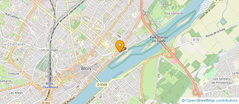 localisation de l'entreprise FOYER HEBERGEMENT LE PRIEURE à BLOIS
