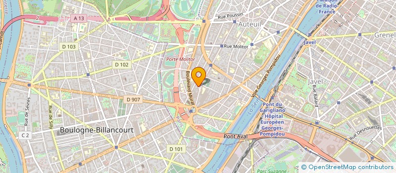 localisation de l'entreprise FOYER ISRAELITES REFUGIES à PARIS