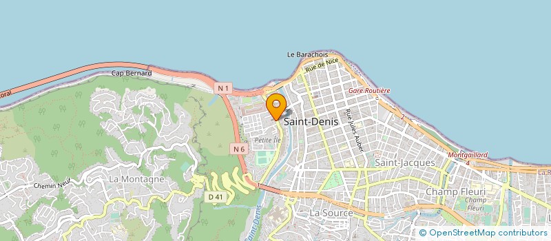 localisation de l'entreprise FOYER JEAN-MARIE VIANNEY à SAINT DENIS