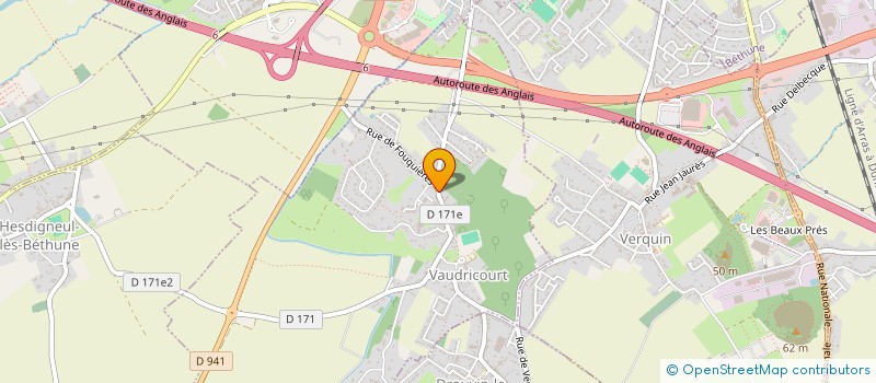localisation de l'entreprise FOYER JEUNES ET EDUC POPULAIRE à VAUDRICOURT