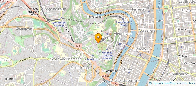 localisation de l'entreprise FOYER JEUNES TRAVAILLEUSES à LYON