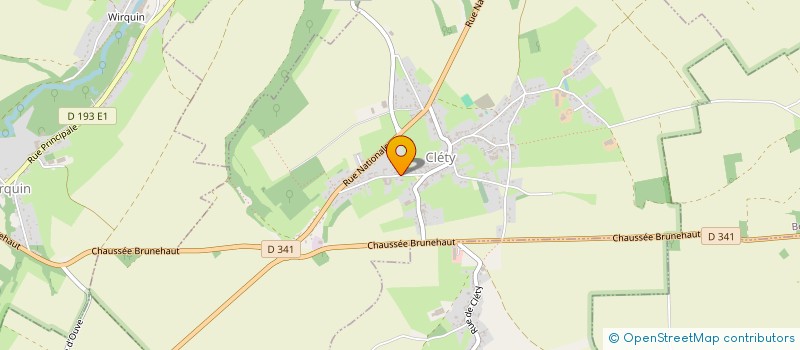 localisation de l'entreprise FOYER JEUNESSE EDUCATION POPULAIRE DE CLETY  CLETY