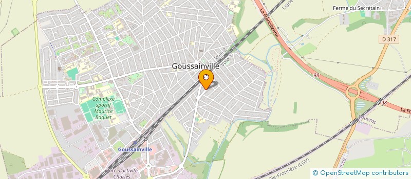 localisation de l'entreprise FOYER L ACCUEIL à GOUSSAINVILLE