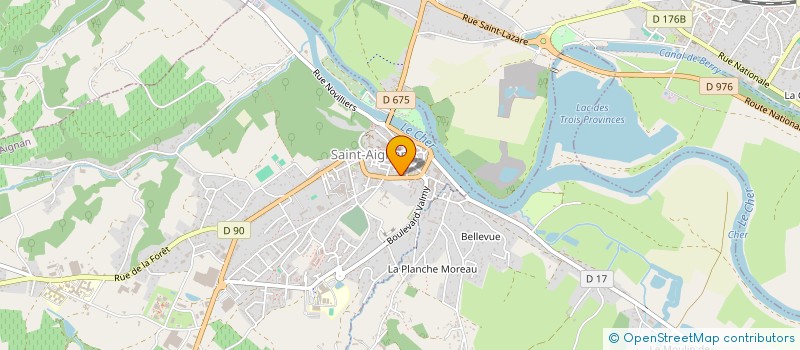 localisation de l'entreprise FOYER LA BERNARDINE à SAINT-AIGNAN