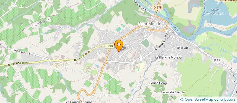 localisation de l'entreprise FOYER LAIQUE DE ST AIGNAN à SAINT-AIGNAN