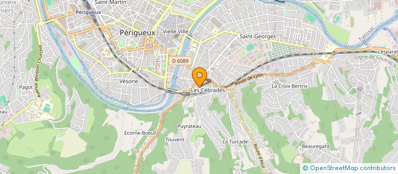 localisation de l'entreprise FOYER LAIQUE DES CEBRADES  SANILHAC