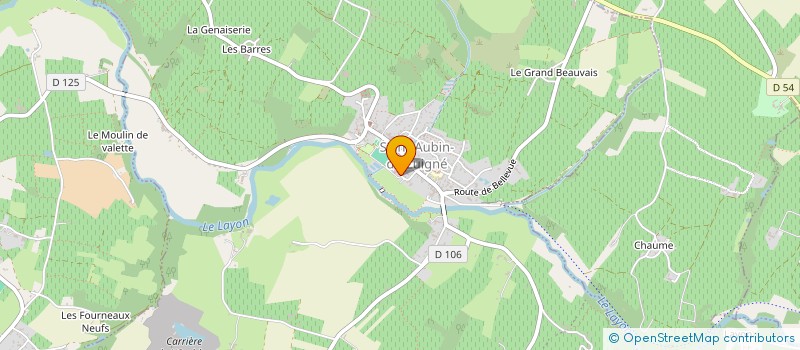 localisation de l'entreprise FOYER LAIQUE EDUC PERMANENTE  ROCHEFORT-SUR-LOIRE