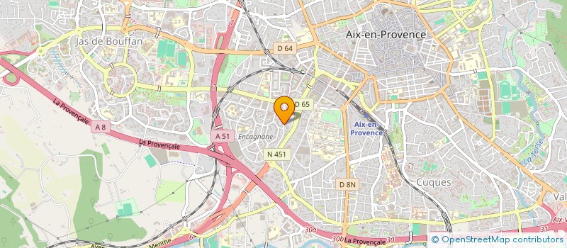 localisation de l'entreprise FOYER LES ABEILLES à AIX-EN-PROVENCE