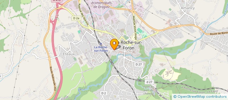 localisation de l'entreprise FOYER LOGEMENT LE VERGER à LA ROCHE-SUR-FORON