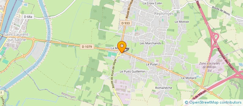 localisation de l'entreprise FOYER MUSICAL DE REPLONGES à REPLONGES