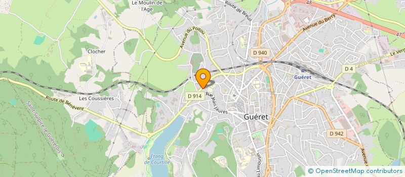 localisation de l'entreprise FOYER NORMALIEN à GUERET