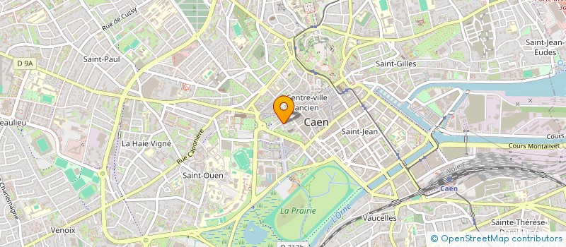 localisation de l'entreprise FOYER NOTRE DAME à CAEN