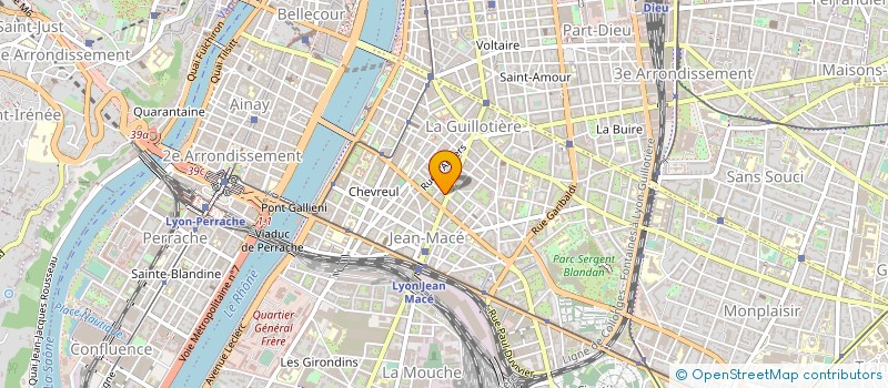 localisation de l'entreprise FOYER NOTRE DAME DES SANS ABRI  LYON