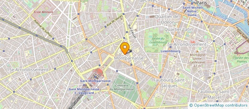 localisation de l'entreprise FOYER OZANAM à PARIS