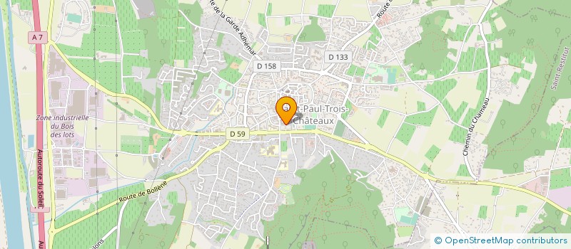 localisation de l'entreprise FOYER PERSONNES AGEES FRERES MARISTES à SAINT-PAUL-TROIS-CHATEAUX
