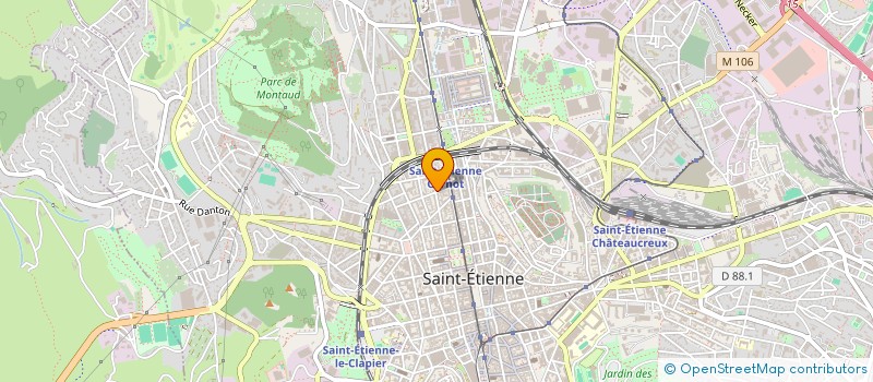 localisation de l'entreprise FOYER PLEIN SOLEIL à SAINT-ETIENNE