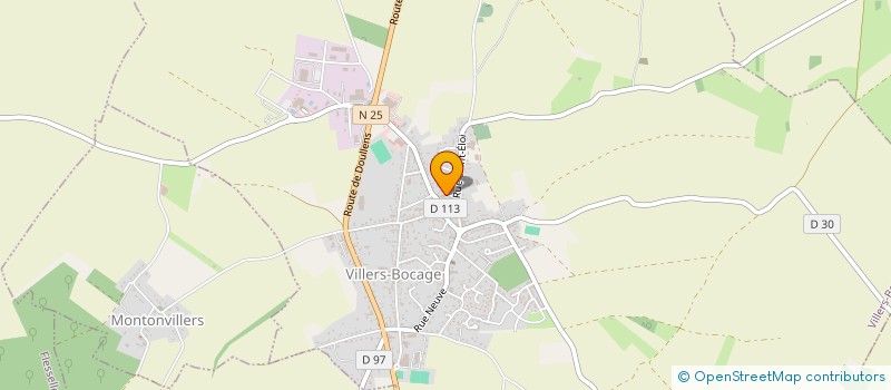 localisation de l'entreprise FOYER POUR TOUS  VILLERS-BOCAGE