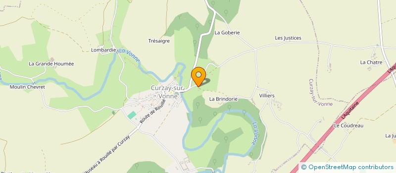 localisation de l'entreprise FOYER PROTESTANT DE SAINT SAUVANT  SAINT-SAUVANT