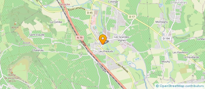 localisation de l'entreprise FOYER RURAL  PRISSE