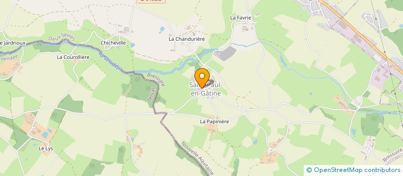 localisation de l'entreprise FOYER RURAL  L'ABSIE