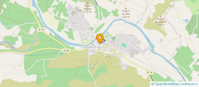 localisation de l'entreprise FOYER RURAL à CESSENON-SUR-ORB