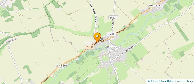 localisation de l'entreprise FOYER RURAL  DELETTES