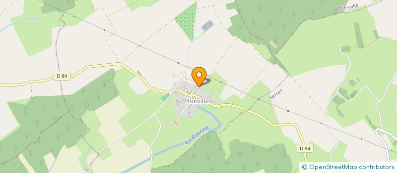 localisation de l'entreprise FOYER RURAL  HOEVILLE