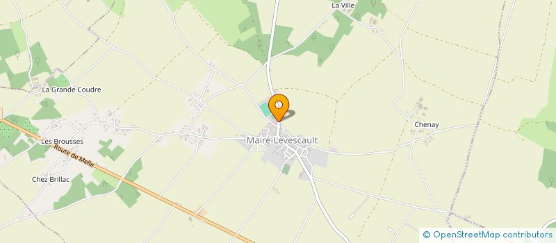 localisation de l'entreprise FOYER RURAL  MAIRE-LEVESCAULT