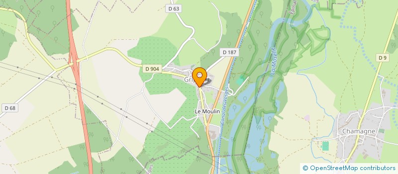 localisation de l'entreprise FOYER RURAL BAINVILLE ANIMATION  BAINVILLE-AUX-MIROIRS