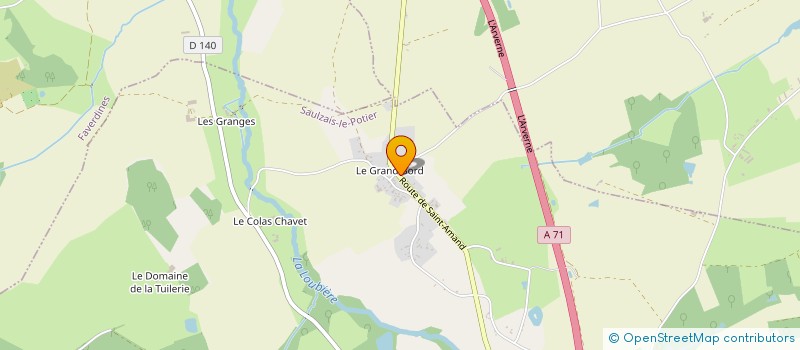 localisation de l'entreprise FOYER RURAL CHORALE DE VESDUN  VESDUN