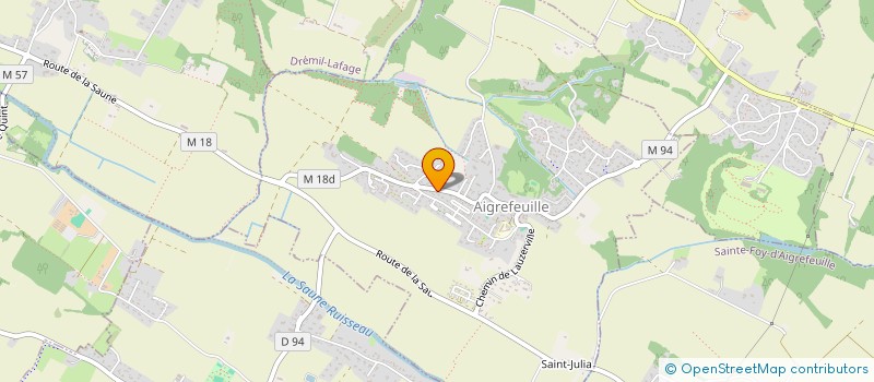 localisation de l'entreprise FOYER RURAL D'AIGREFEUILLE  AIGREFEUILLE