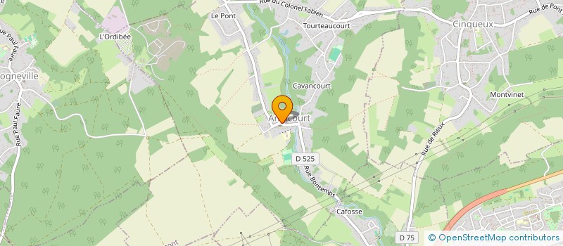 localisation de l'entreprise FOYER RURAL D ANGICOURT  ANGICOURT