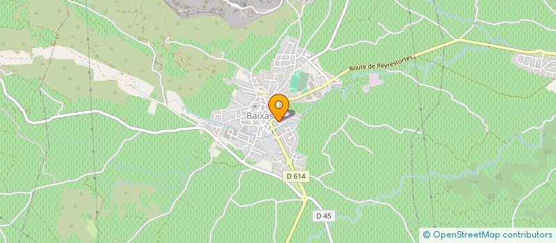 localisation de l'entreprise FOYER RURAL DE BAIXAS  BAIXAS