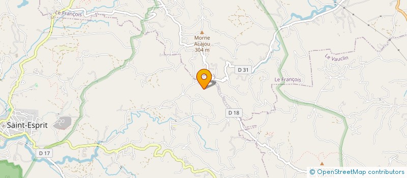 localisation de l'entreprise FOYER RURAL DE BALDARA  SAINT-ESPRIT