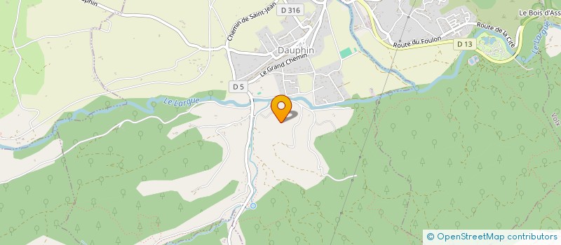 localisation de l'entreprise FOYER RURAL DE CLARET 'LOU BARRI'  CLARET