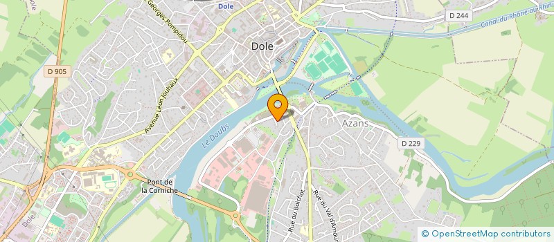 localisation de l'entreprise FOYER RURAL DE CRISSEY  CRISSEY