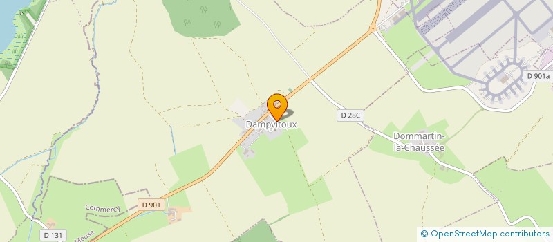 localisation de l'entreprise FOYER RURAL DE DAMPVITOUX  DAMPVITOUX