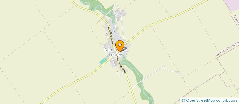 localisation de l'entreprise FOYER RURAL DE DOMMARTIN-LETTREE  DOMMARTIN-LETTREE