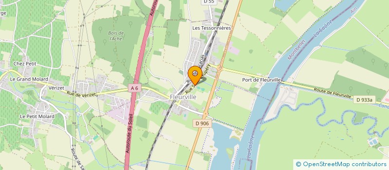 localisation de l'entreprise FOYER RURAL DE FLEURVILLE  FLEURVILLE