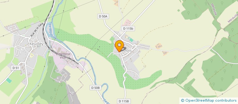 localisation de l'entreprise FOYER RURAL DE FROLOIS  FROLOIS