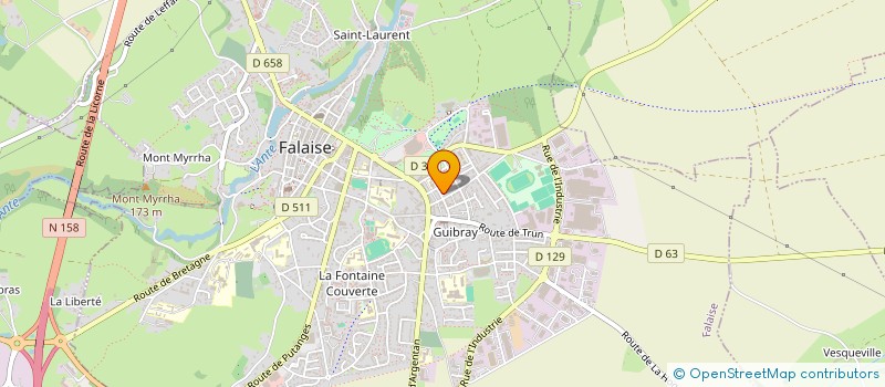 localisation de l'entreprise FOYER RURAL DE LA HOGUETTE  LA HOGUETTE