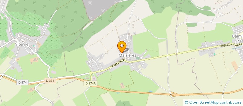 localisation de l'entreprise FOYER RURAL DE MAIZIERES à MAIZIERES