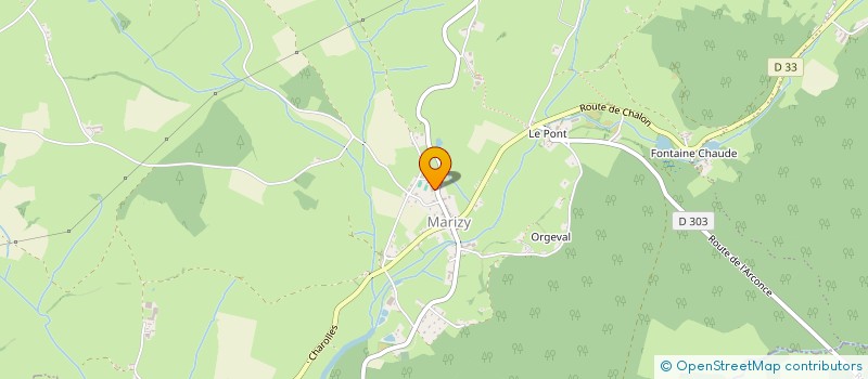 localisation de l'entreprise FOYER RURAL DE MARIZY  LE ROUSSET-MARIZY
